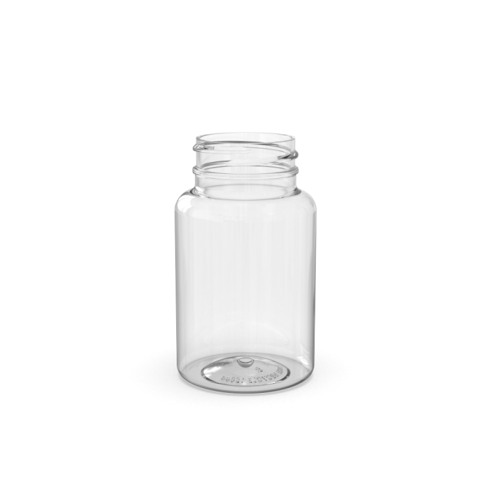 120 cc Wide Mouth Round PET Bottle - B38RD120BT